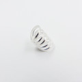 Earcuff Argent cinq rangs