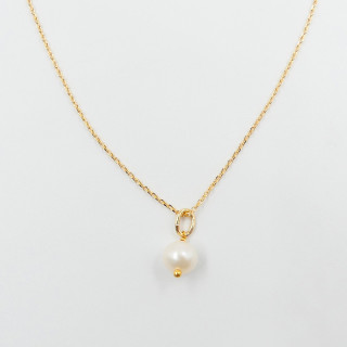 Collier enfant Plaqué Or Perle