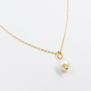 Collier enfant Plaqué Or Perle