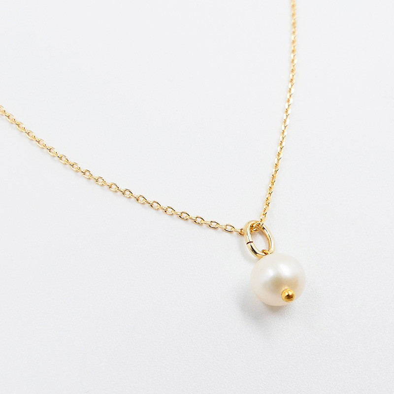 Collier enfant Plaqué Or Perle