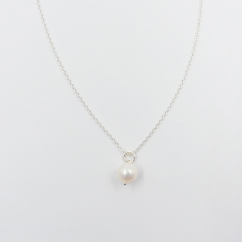 Collier enfant Argent Perle