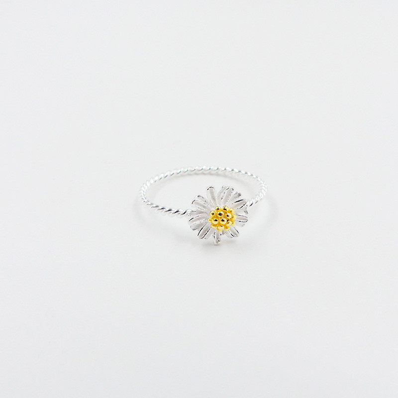 Bague Argent Daisy