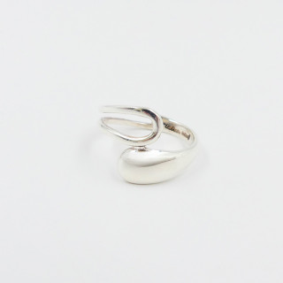 Bague Argent enlacée ajourée