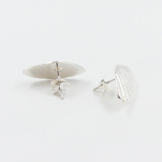 Clous d'oreilles Argent coquillage