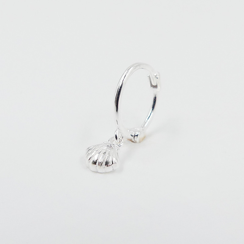 Boucle à l'unité Argent St Jacques