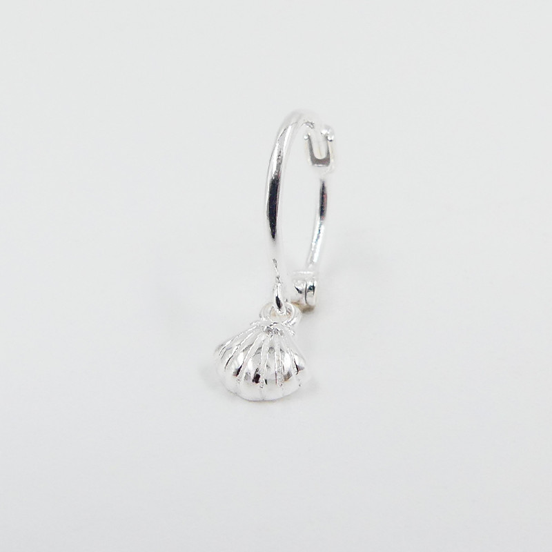 Boucle à l'unité Argent St Jacques