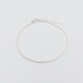 Bracelet Argent maille serpent carré