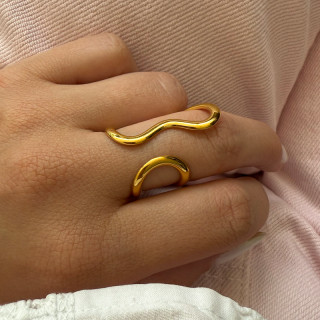 Bague ajustable acier tube ajouré