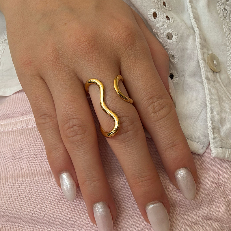 Bague ajustable acier tube ajouré