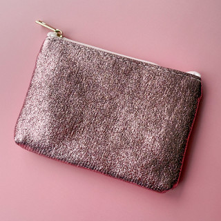 Mini Pochette rose gold