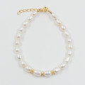 Bracelet Plaqué Or et perles de Nacre naturelle