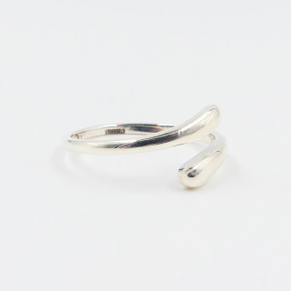 Bague Argent enlacée fine