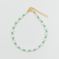 Bracelet Plaqué Or bleu et nacre