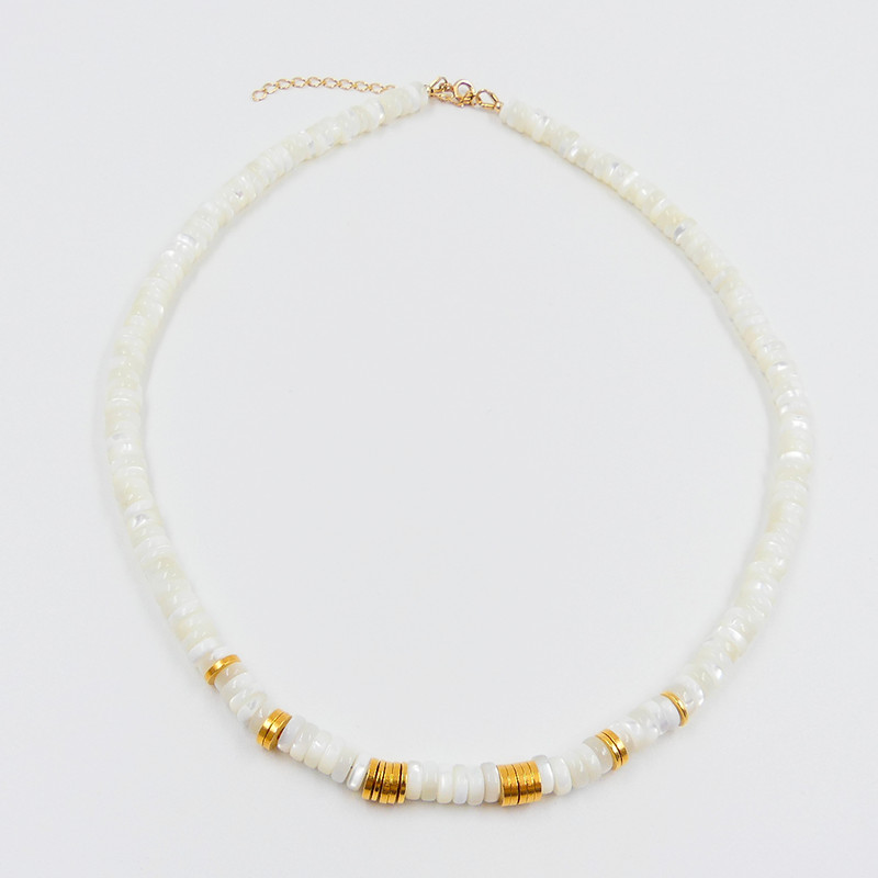 Collier Doré pierres Rêve D'été