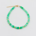 Bracelet Doré Chrysoprase