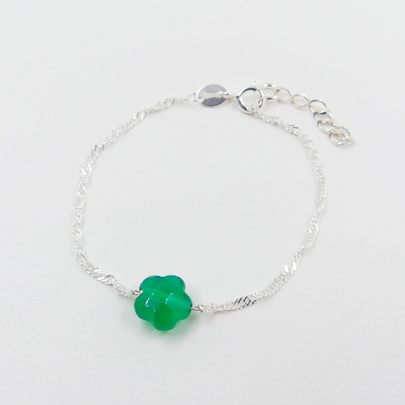 Bracelet Enfant Argent fleurs