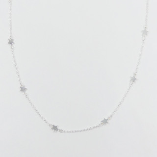 Collier Argent étoilé