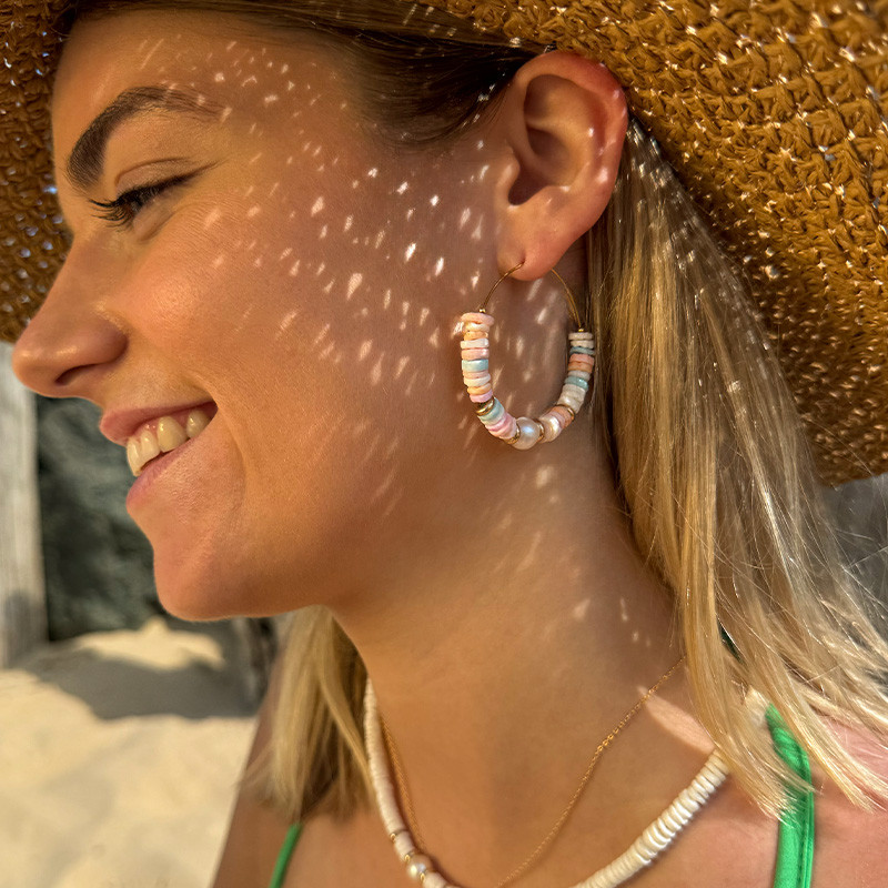 Créoles Dorées Candy