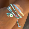 Bracelet Argent Turquoise Africaine