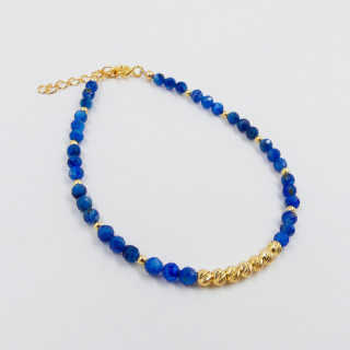 Bracelet Doré Pierres Kyanite