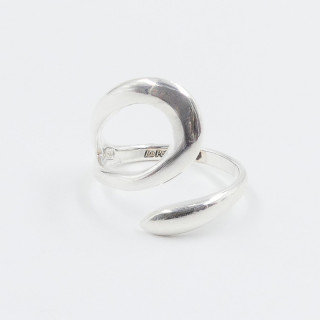 Bague Argent double