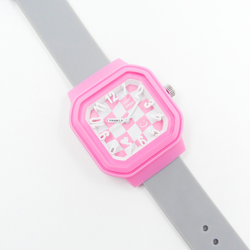 Montre Panmila gris et rose
