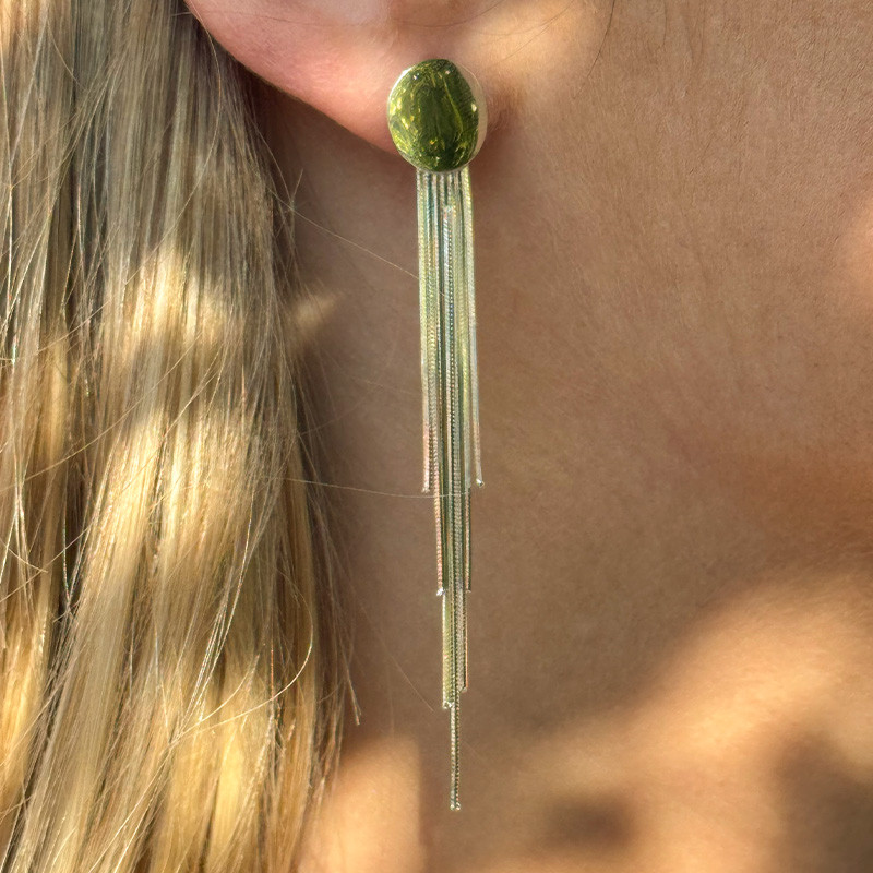 Boucles d'oreilles pendantes Argent