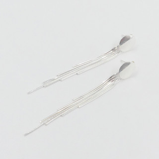 Boucles d'oreilles pendantes Argent