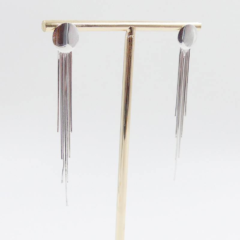 Boucles d'oreilles pendantes Argent