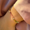 Bracelet Argent dégradé tourmaline