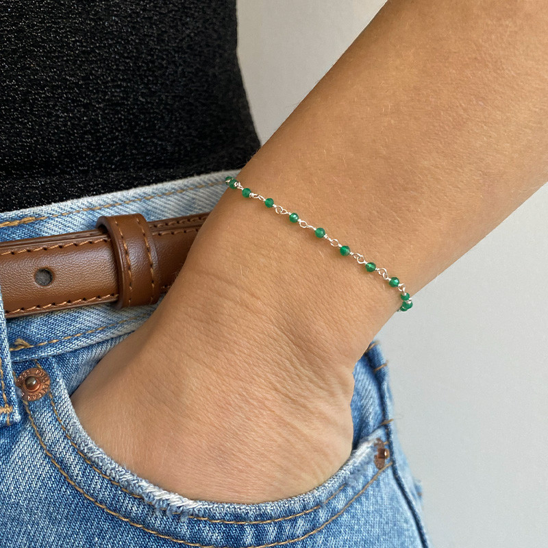 Bracelet Enfant Argent Green
