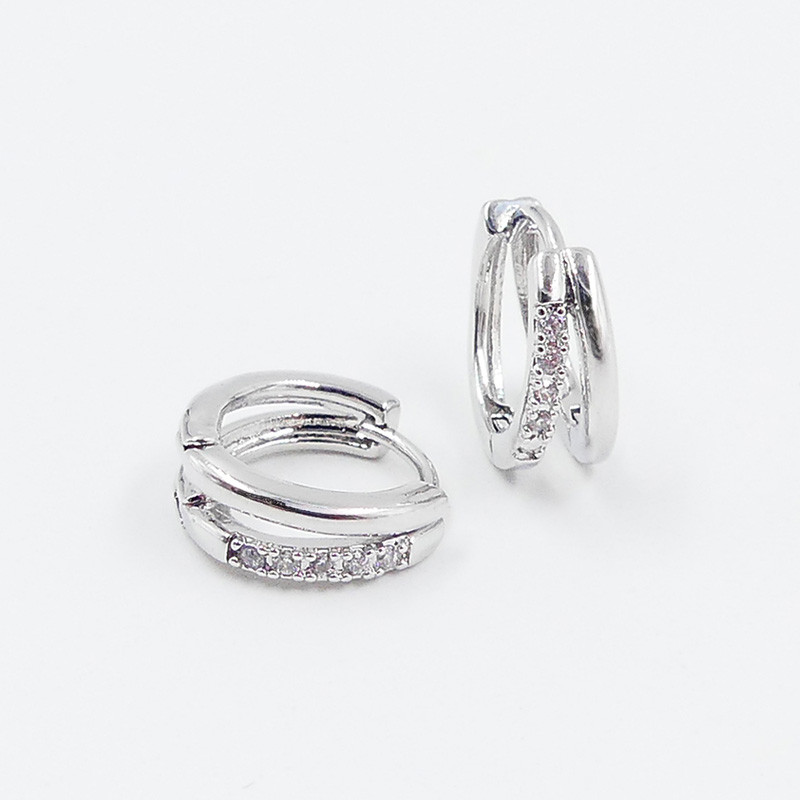 Ensemble de 3 Créoles Fantaisie en Clic