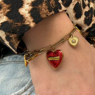 Bracelet Charms Dorés – LOVE