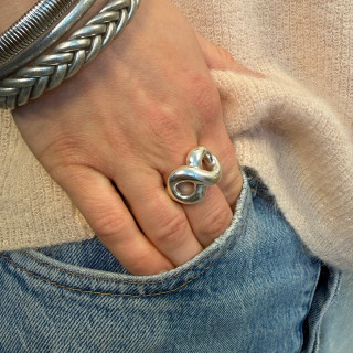 Bague Argent infini