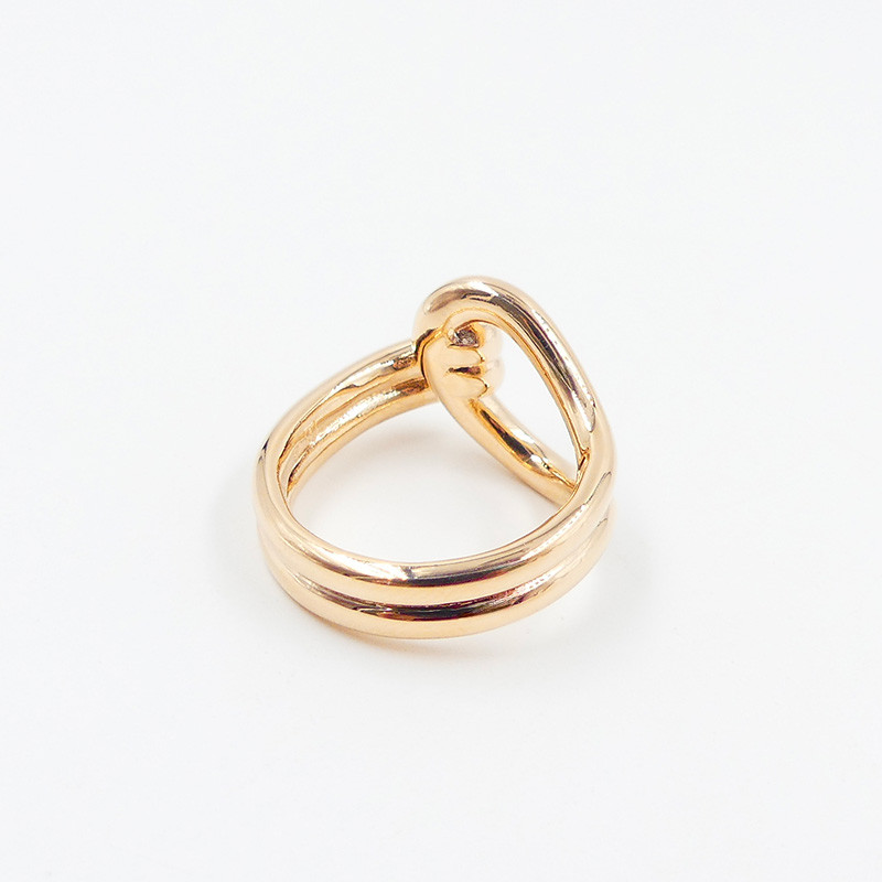 bague tendance dorée