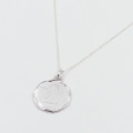 Collier Enfant Argent Médaille ange 18 mm