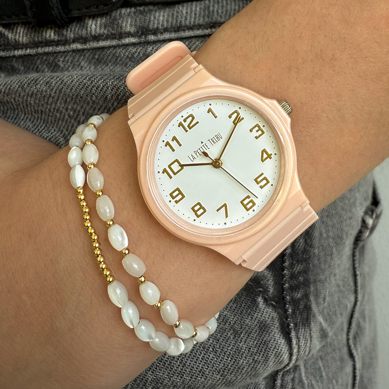 Montre LPT rose