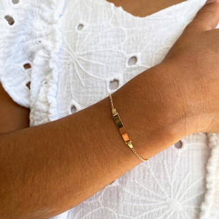 Gourmette Enfant Plaqué or