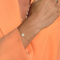 Bracelet Argent Trèfle Nacre