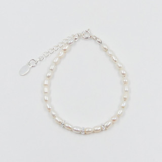 Bracelet Enfant Argent perles de culture d'eau douce