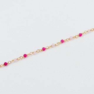 Bracelet Enfant plaqué or Rose