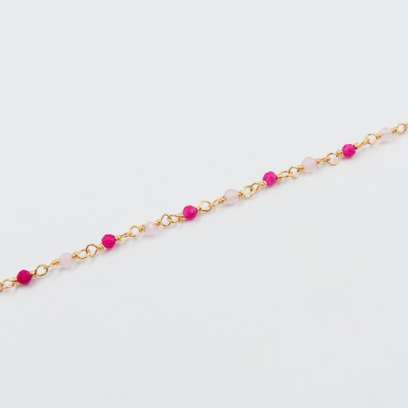 Bracelet Enfant plaqué or Rose