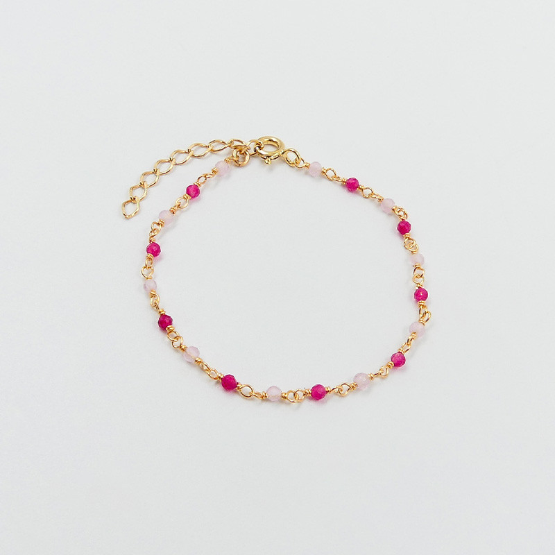 Bracelet Enfant plaqué or Rose
