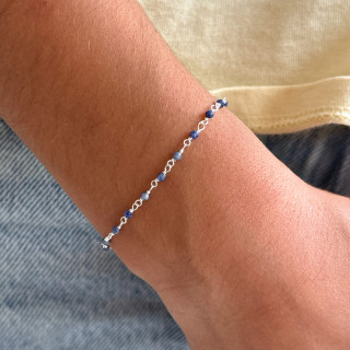 Bracelet Enfant Argent Sodalite