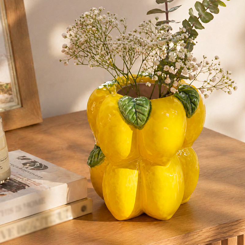 Vase citron Dolce Vita