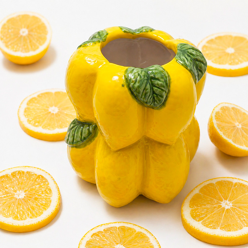 Vase citron Dolce Vita