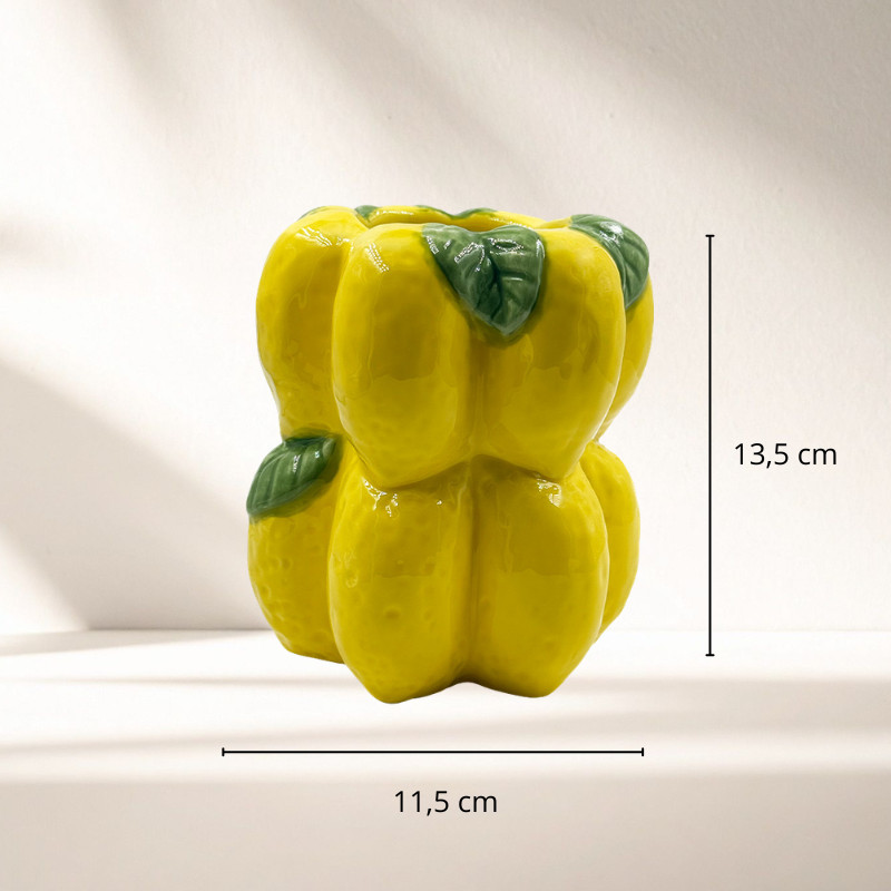 Vase citron Dolce Vita