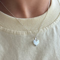 Collier Enfant Argent & Pendentif Cœur