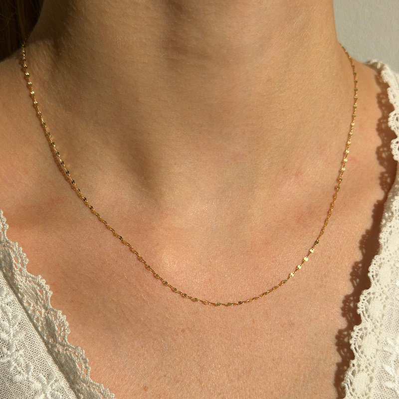 Chaîne en or 18 Carats Maille fantaisie