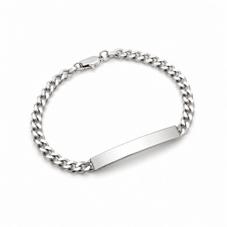 Bracelet gourmette Argent Homme